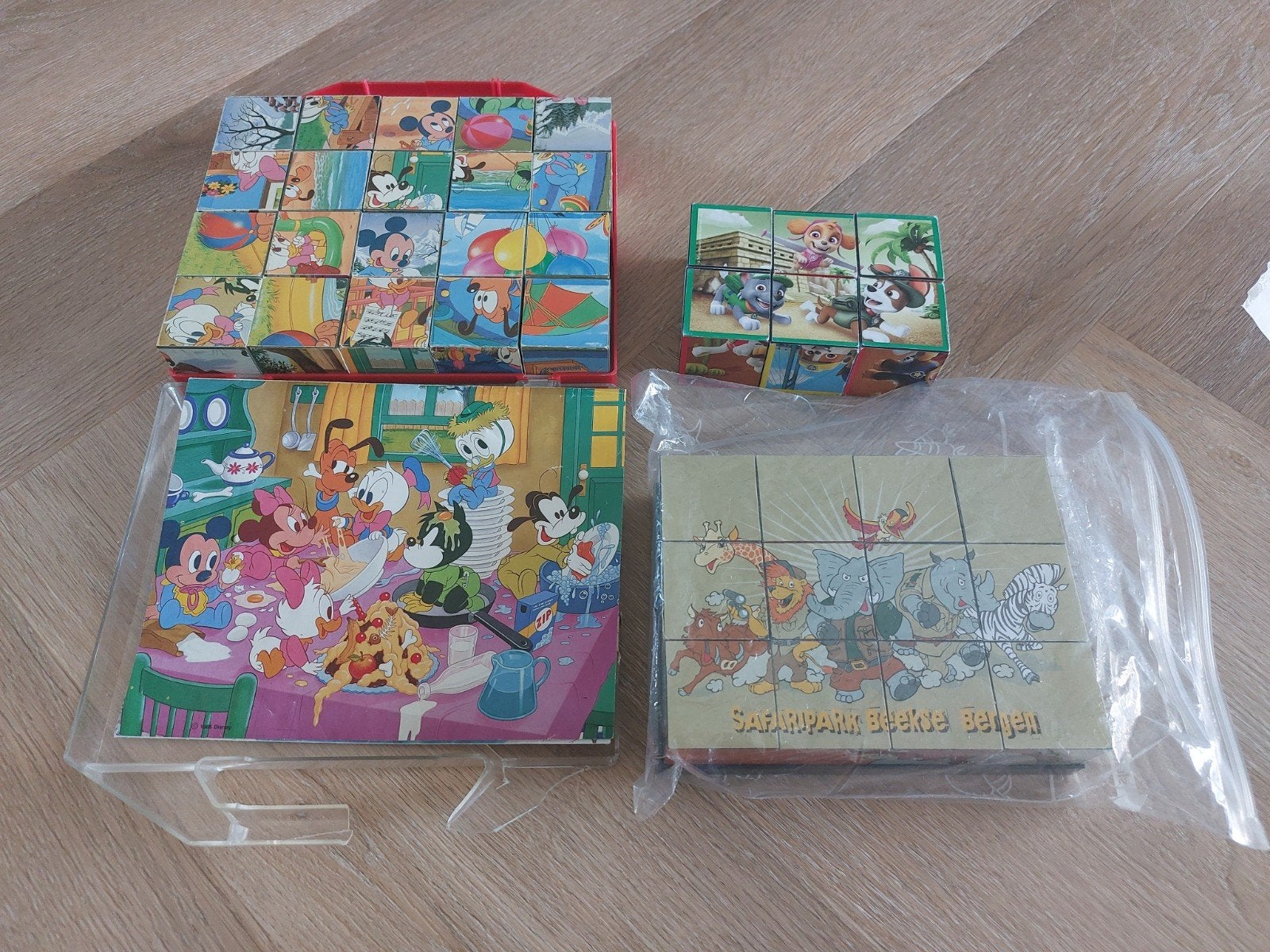3 blokpuzzels, Ophalen of Verzenden, Gebruikt