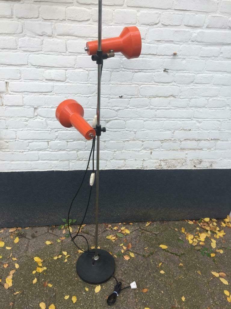 Vloerlamp vintage jaren 60/70, Ophalen, Gebruikt, Jaren 60, Overige materialen