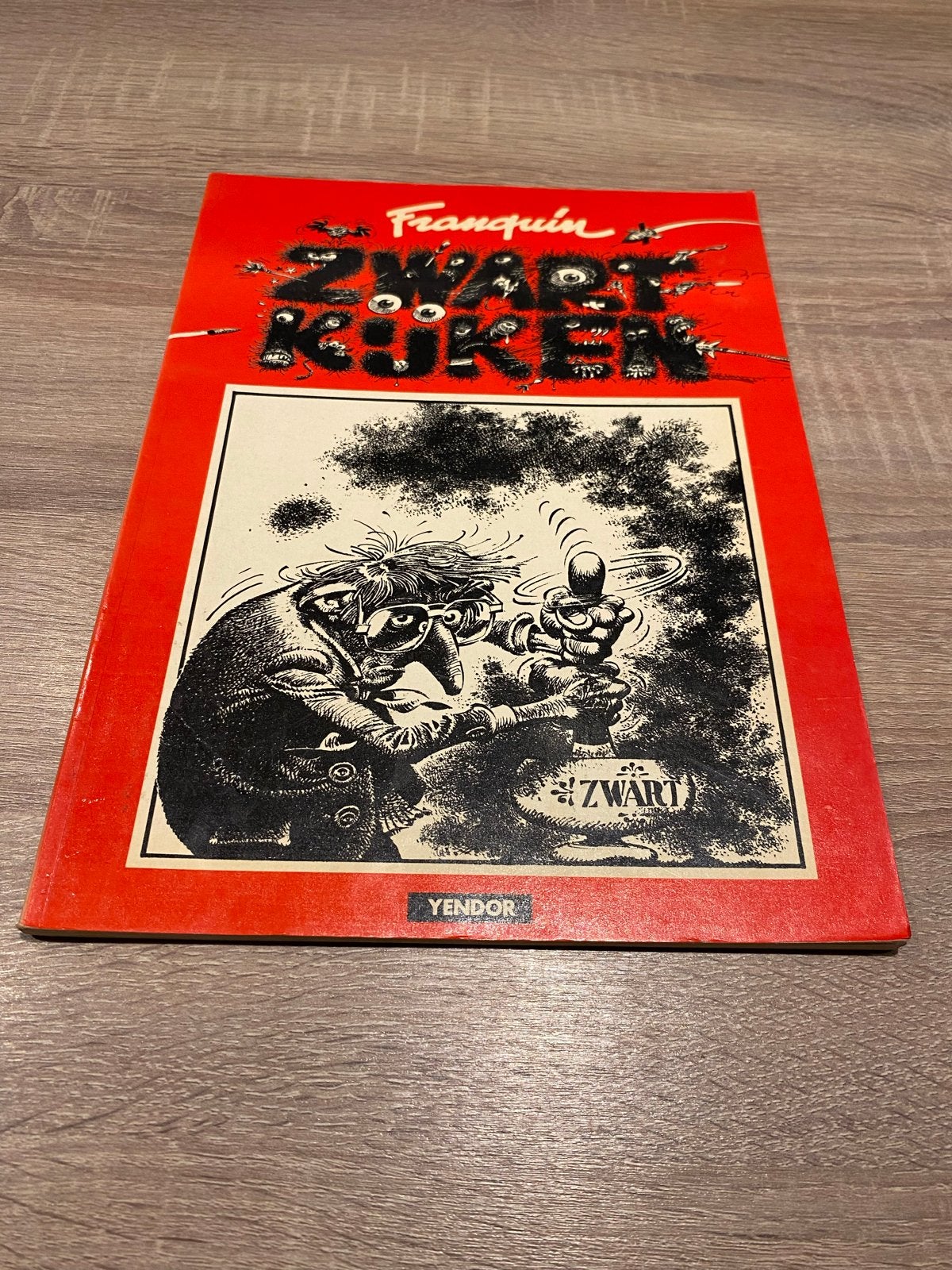 Franquin - Zwartkijken (1981), Eén stripboek, Ophalen of Verzenden, Gelezen