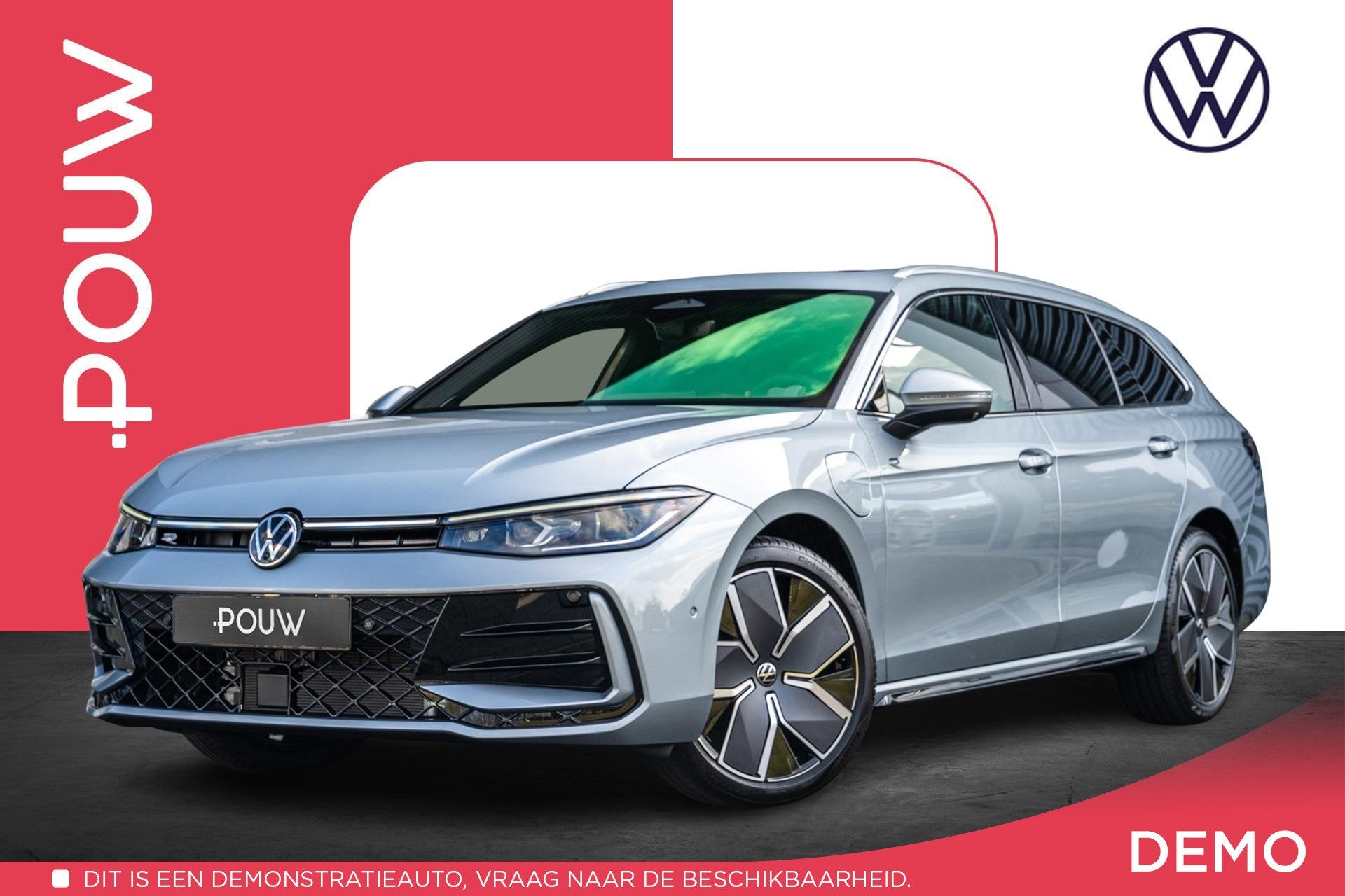 Volkswagen Passat Variant 1.5 eHybrid 204pk R-Line Edition |, Auto's, Volkswagen, 12 maanden, Stof, 4 cilinders, 150 min