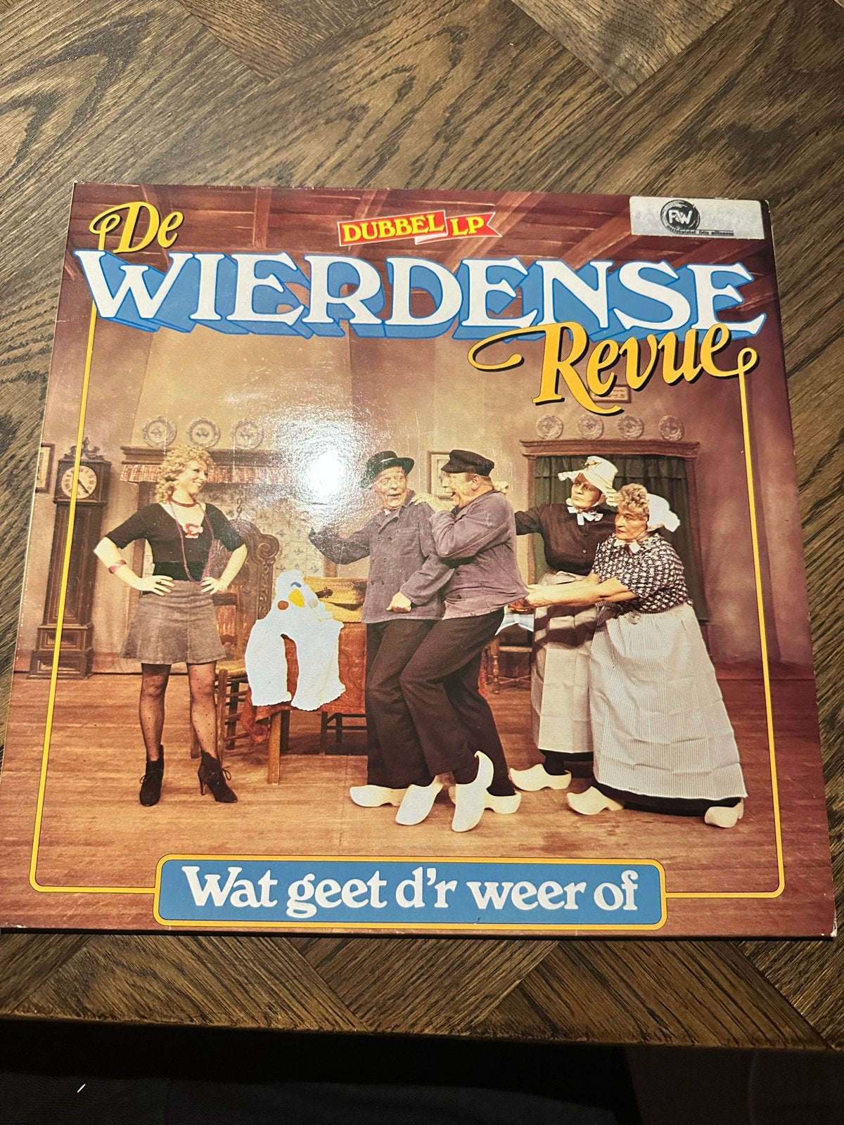 De Wierdense Revue - Wat geet d'r weer of (Dubbel LP), Ophalen, Gebruikt, Dubbel-LP, 12 inch