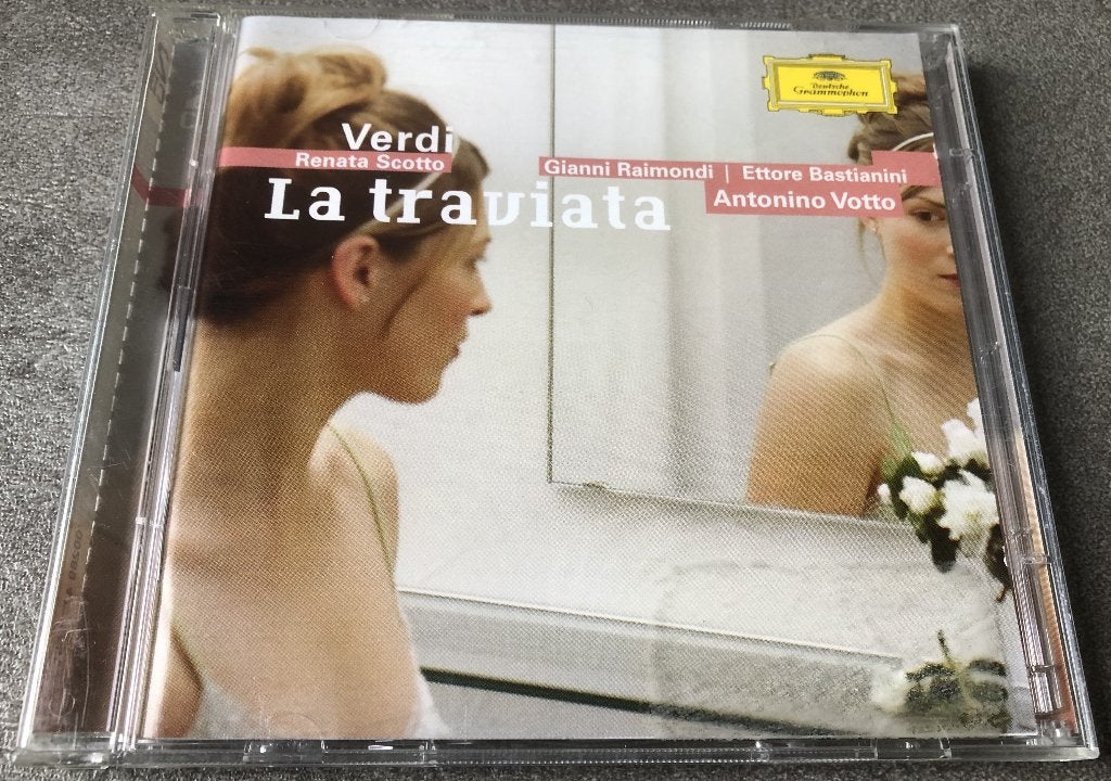 VERDI - LA TRAVIATA - O.A. RENATA SCOTTO - CORO E, Cd's en Dvd's, Verdi, Opera of Operette, Ophalen of Verzenden, Zo goed als nieuw