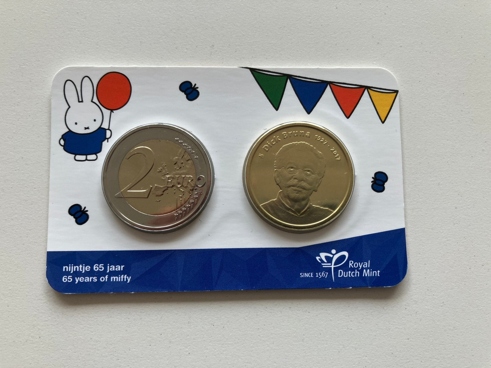 Coincard Nijntje 65 Jaar 2020, Postzegels en Munten, Verzenden, Koningin Beatrix, Euro's