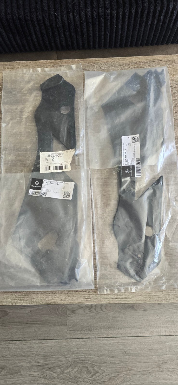 Mercedes w204 c-class koplamp afdek kappen, Ophalen of Verzenden, Nieuw
