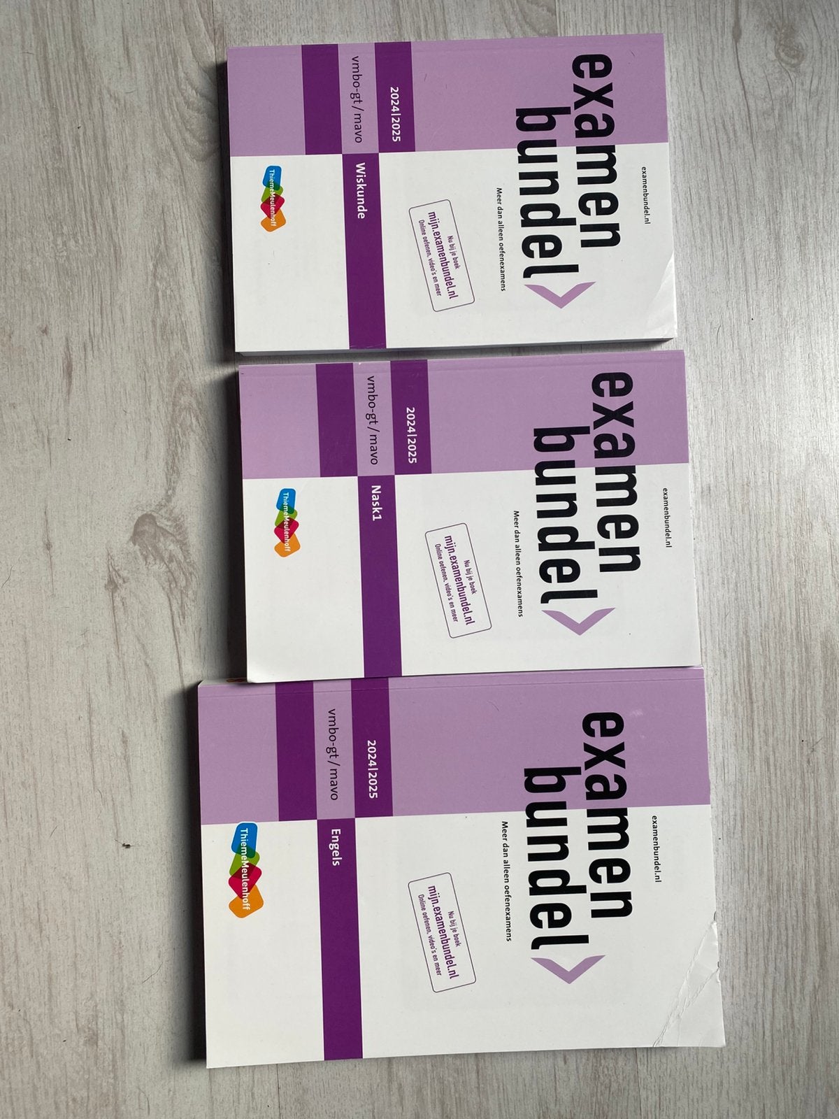 Examen bundels vmbo/mavo, Boeken, Ophalen, Zo goed als nieuw, VMBO, Natuurkunde