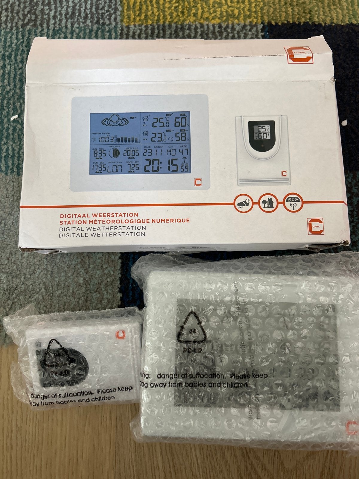 Digitaal Weerstation - Nieuw in Doos Cresta DTX370, Ophalen of Verzenden, Nieuw, Weerstation