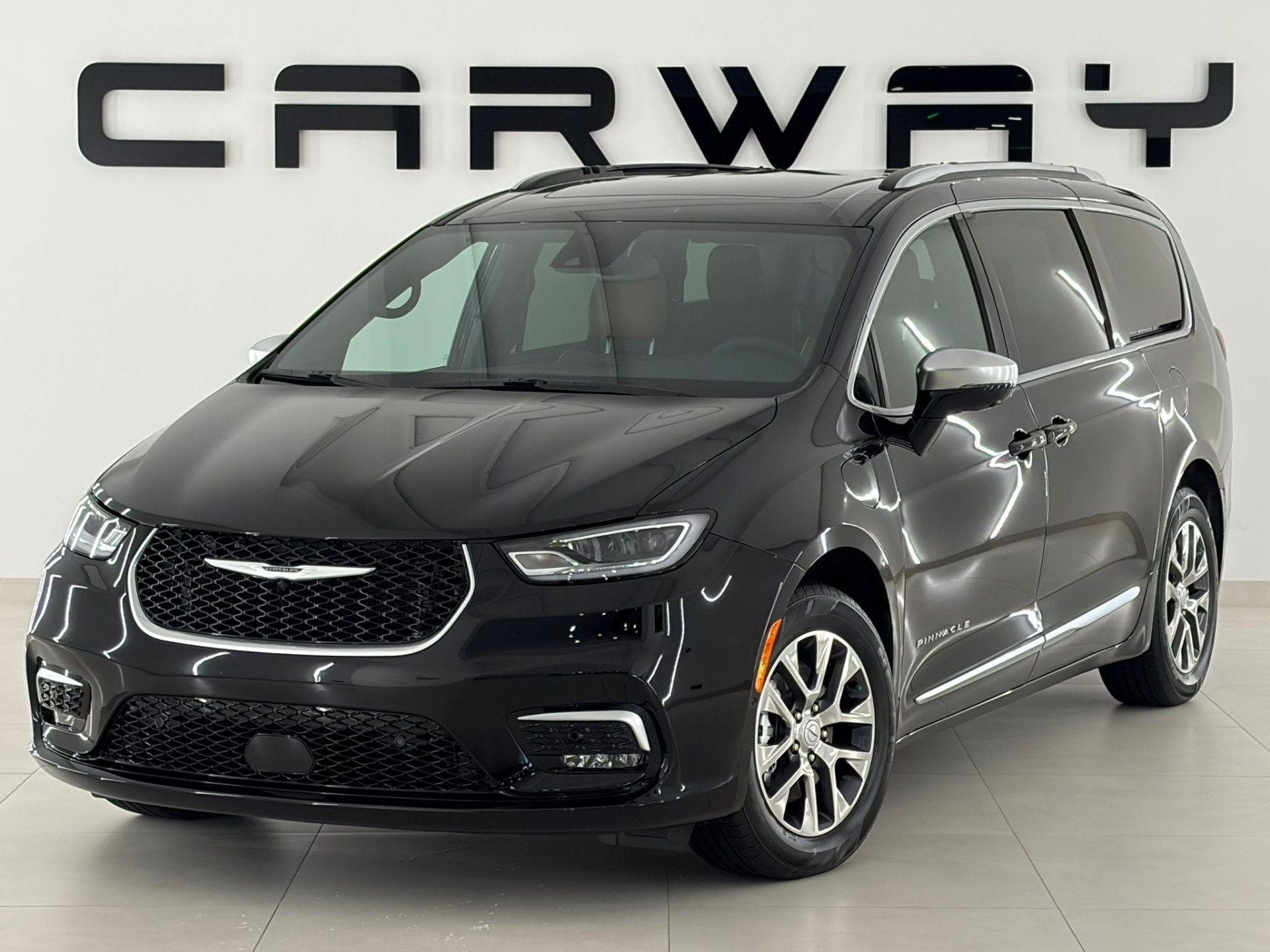 Chrysler Voyager Pacifica 3.6 V6 Hybride Pinnacle Nieuw, Automaat, Gebruikt, Euro 6, Zwart