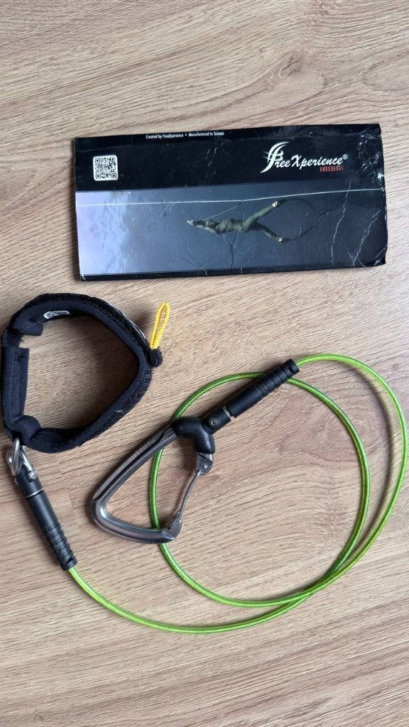 FreeXperience wrist lanyard 90cm - freediving, Watersport en Boten, Duiken, Zo goed als nieuw, Overige typen, Ophalen of Verzenden