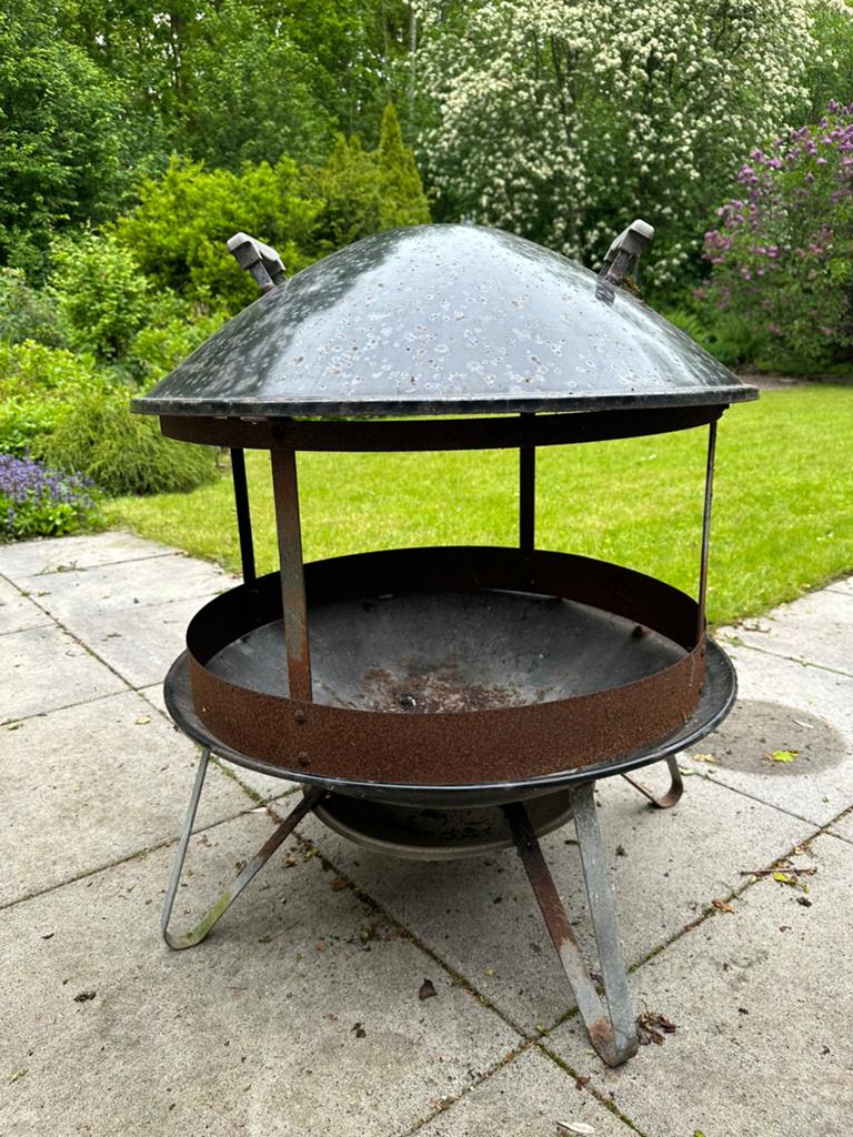 Weber vuurschaal, Tuin en Terras, Vuurschalen, Ophalen, Gebruikt