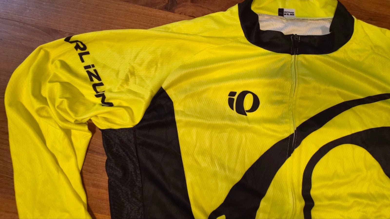 Pearl Izumi fietsshirt lange mouwen 6XL geel/zwart, Fietsen en Brommers, Fietsaccessoires | Fietskleding, Pearl Izumi, Verzenden