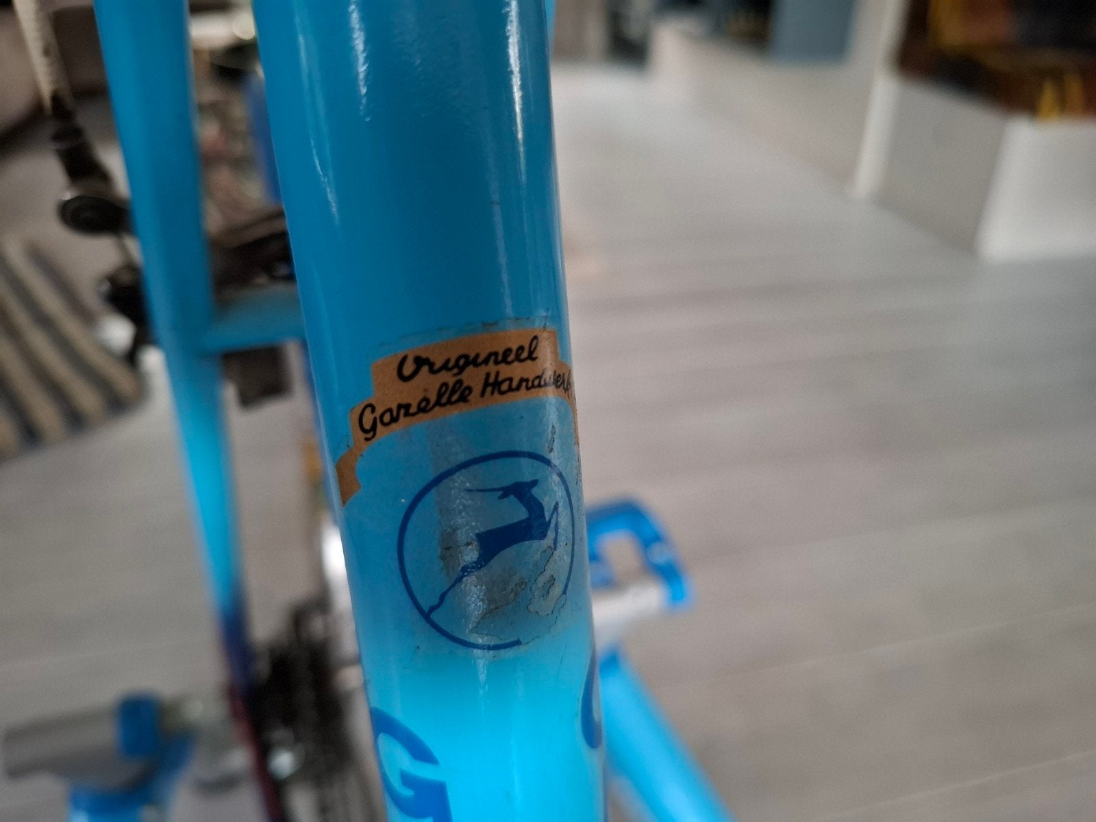 retrofiets met Tacx