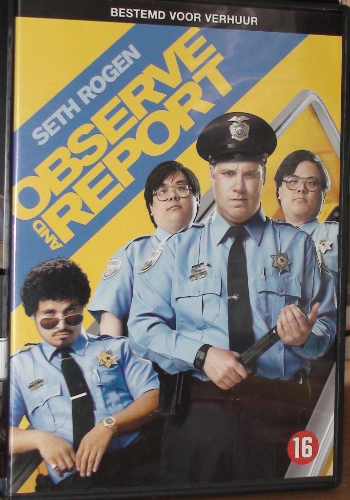 dvd observe and report, Alle leeftijden, Ophalen of Verzenden, Zo goed als nieuw, Romantische komedie