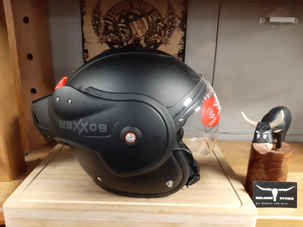 Roof Boxxer helm maat XL motor scooter helm Boxxer R09 Boxer, Pascalstraat 6 1704 RD Heerhugowaard, Systeemhelm, Dames, XL