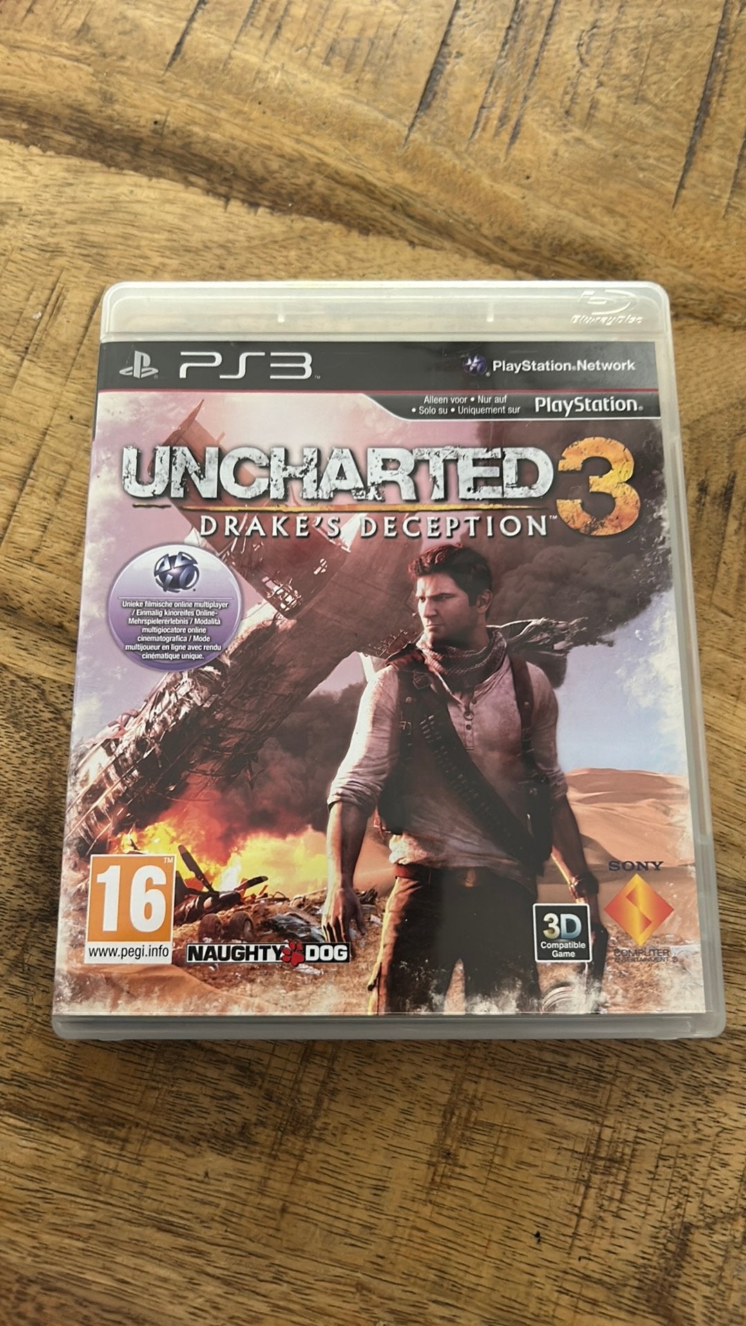 Uncharted 3: Drake's Deception, Spelcomputers en Games, Overige genres, 1 speler, Ophalen of Verzenden, Zo goed als nieuw