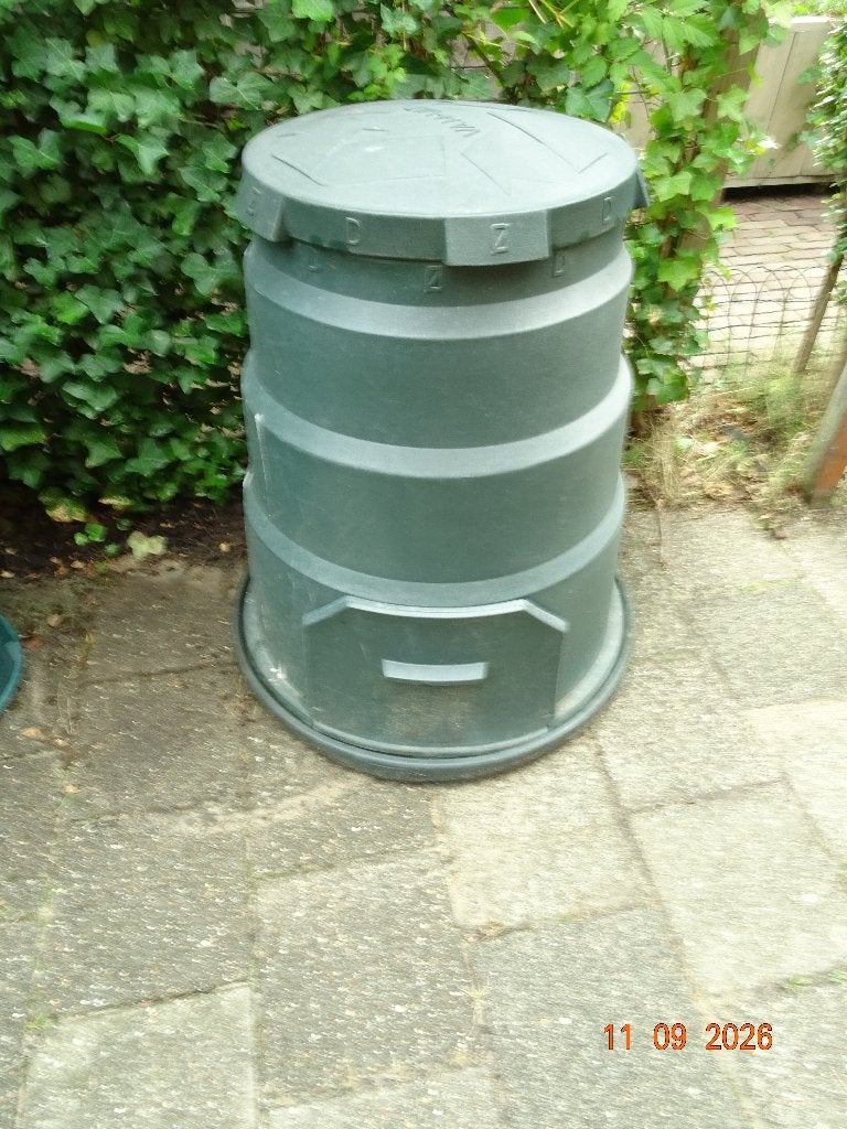 Compostvat, Ophalen, Gebruikt