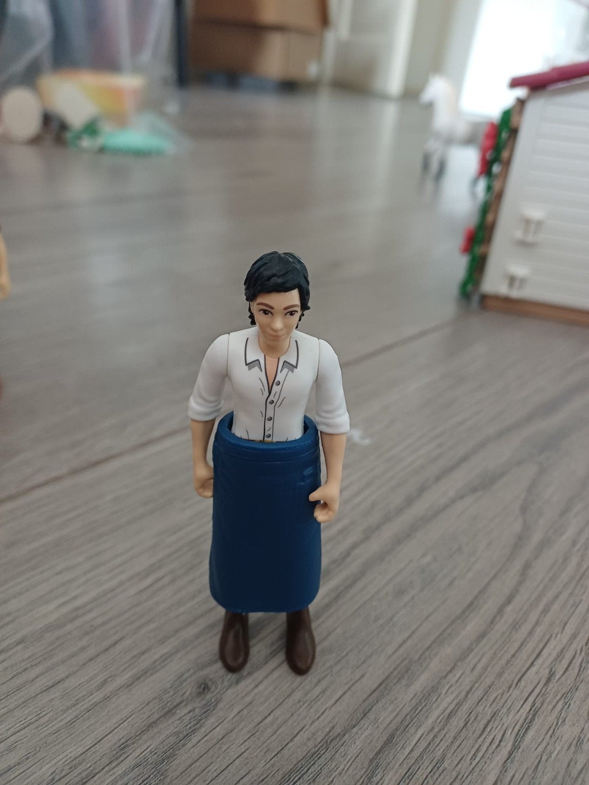 Schleich Paardencafé met accessoires en figuren, Ophalen of Verzenden, Zo goed als nieuw, Jongen of Meisje