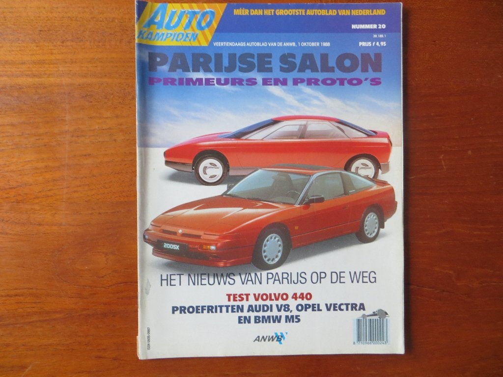 Autokampioen 20 1988 Porsche 944 Turbo, Citroën Activa, Oxia, Ophalen of Verzenden, Nieuw, Citroën