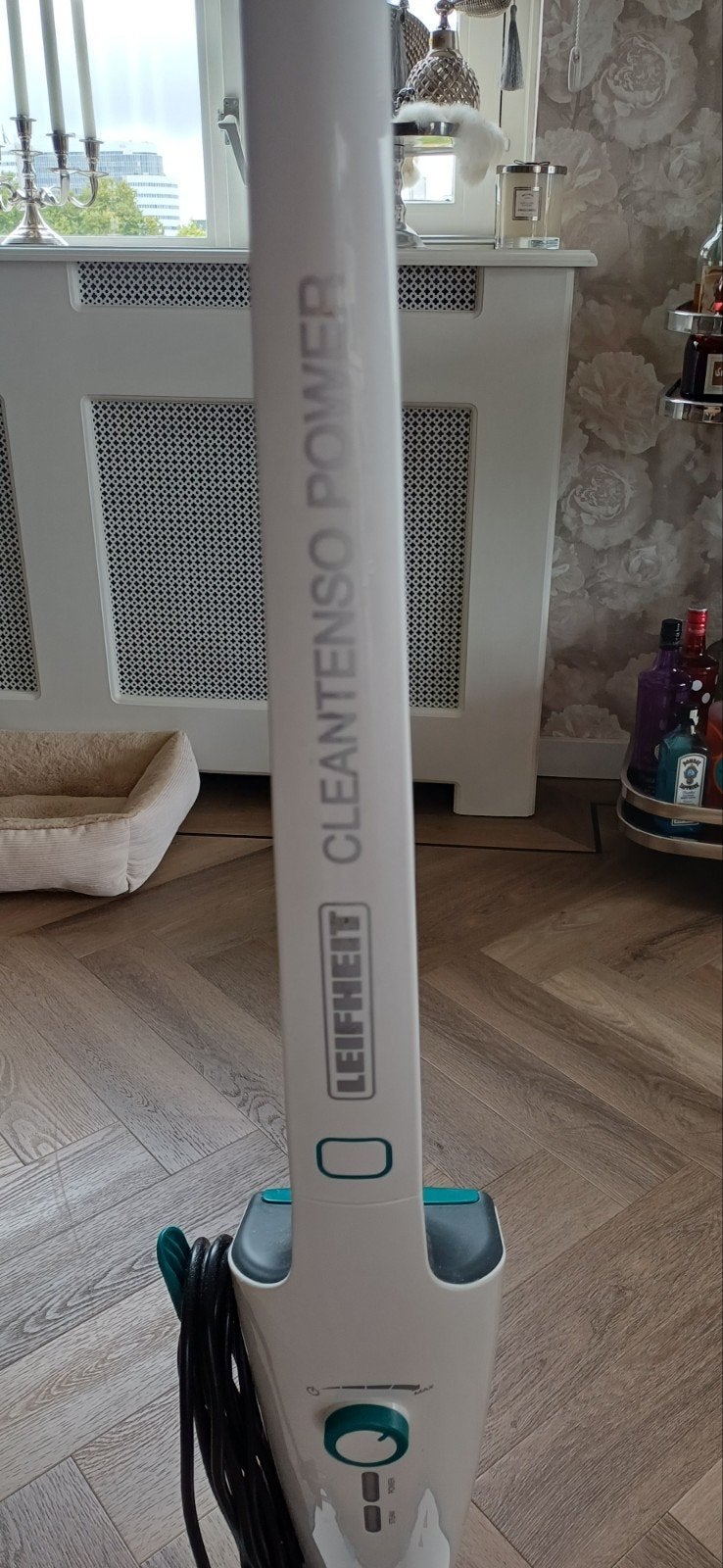 Leifheit CleanTenso Power Stoomreiniger, Witgoed en Apparatuur, Ophalen, Overige merken, Geschikt voor harde vloeren, Reservoir
