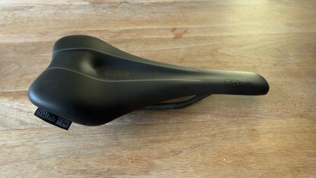 SQlab 612 Ergowave Active 2.1 Carbon – 14 cm, Gravelbike, Ophalen of Verzenden, Zo goed als nieuw, Zadel