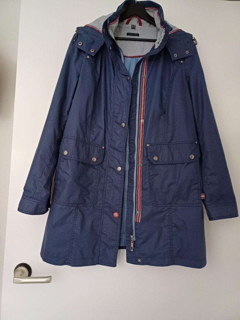 Dames zomer/regenjas, Ophalen, Zo goed als nieuw, Maat 38/40 (M), Blauw