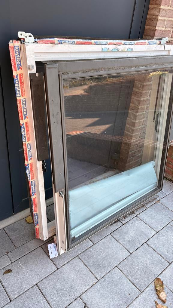 Keylite Dakraam 1140x1180mm, Doe-het-zelf en Verbouw, Glas en Ramen, Ophalen, Gebruikt, 80 tot 120 cm, 80 tot 120 cm