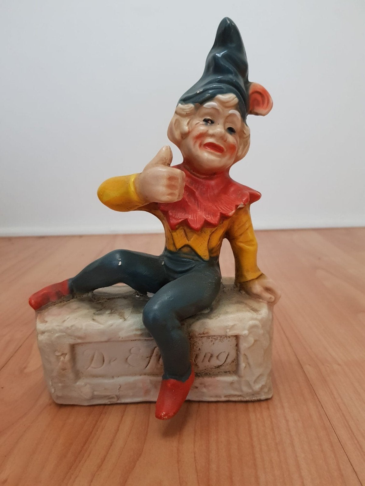 Efteling Kleine Boodschap Beeldje  Vintage Kabouter, Verzamelen, Efteling, Ophalen, Gebruikt, Beeldje of Poppetje