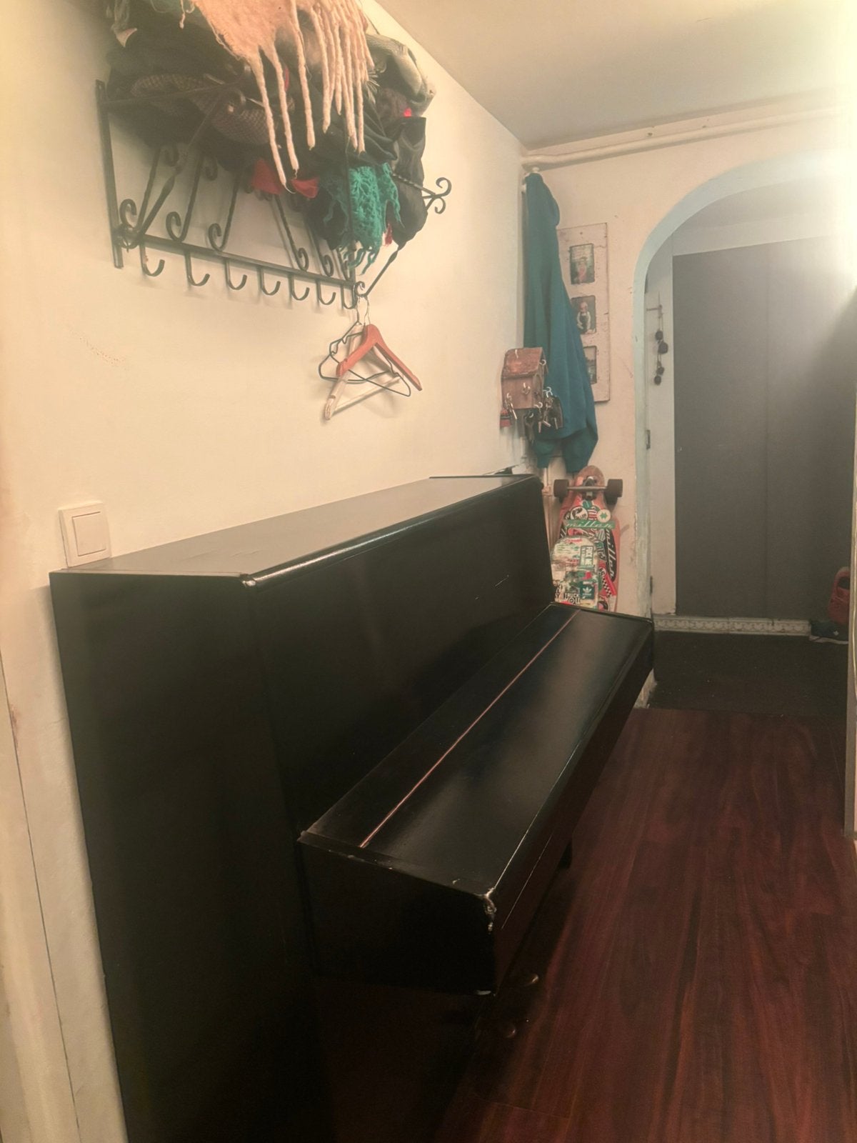 Gebruikte piano voor beginner, Ophalen, Gebruikt, Zwart, Piano
