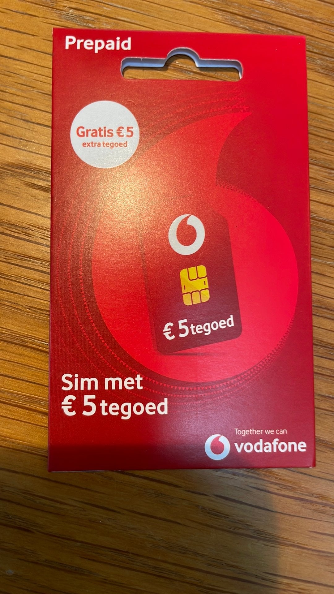 Vodafone prepaid mooi nummer 0625595999, Ophalen of Verzenden, Nieuw, Vodafone
