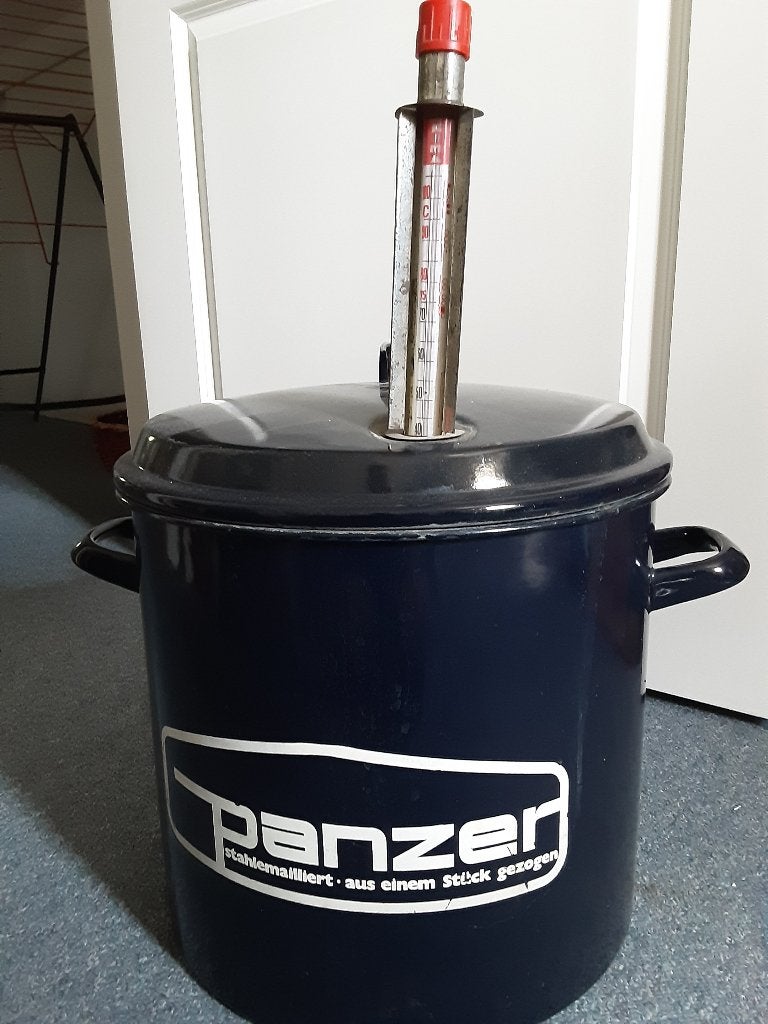 Weckketel, Ophalen, Gebruikt