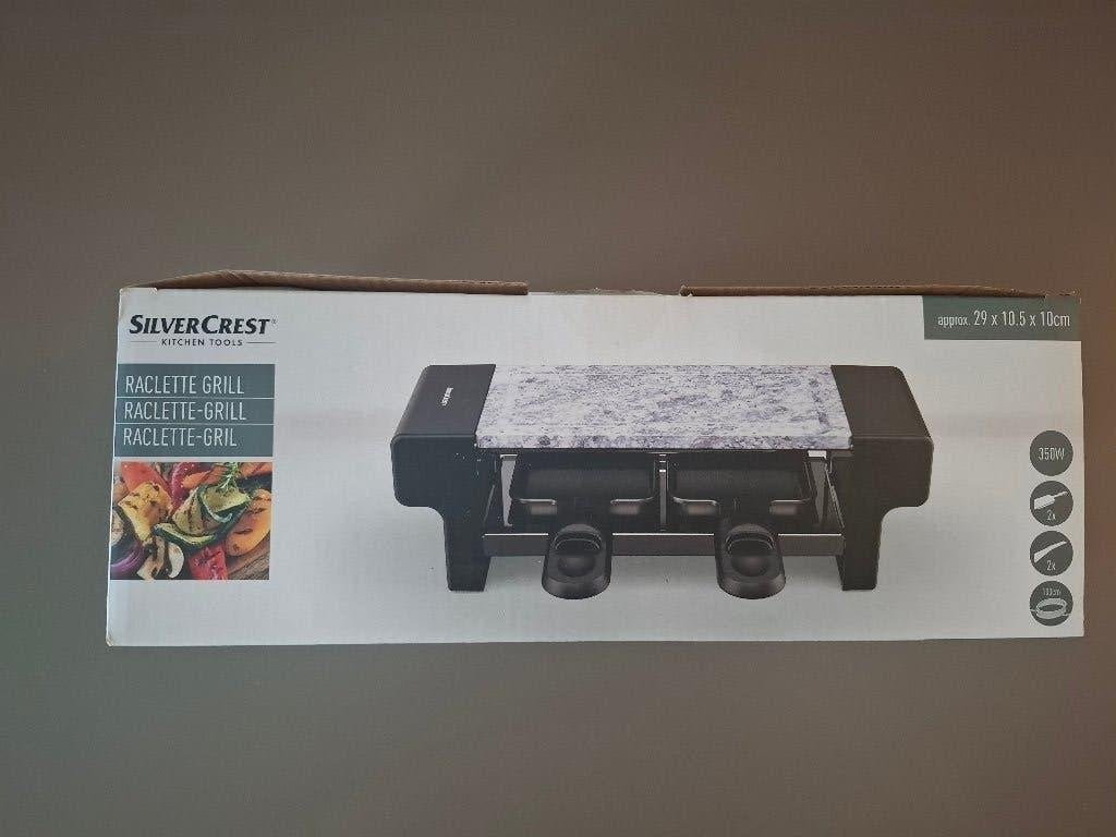 SilverCrest Raclette Grill met hete steen, Ophalen of Verzenden, Nieuw, Minder dan 4 personen