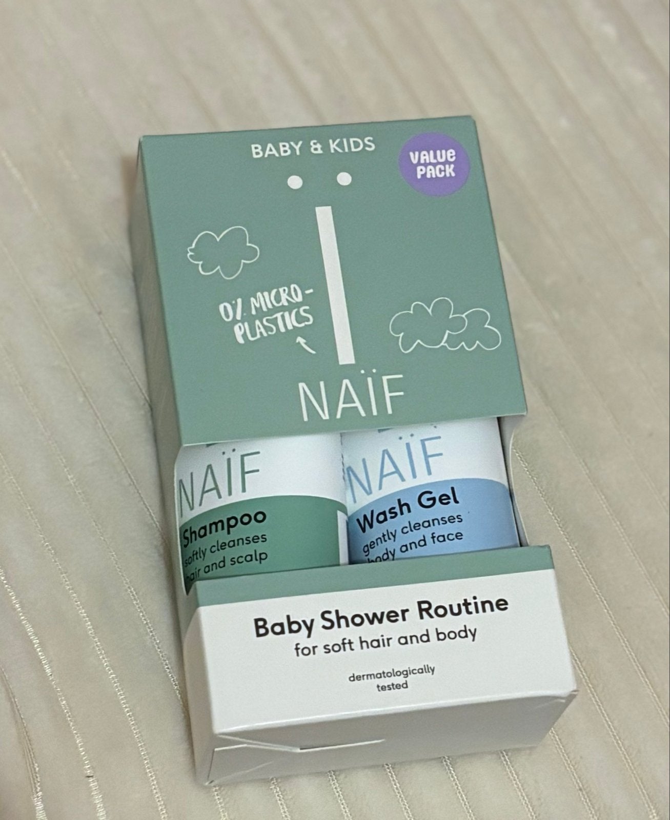 NAÏF Baby Shower Routine - Shampoo & Wash Gel (5 pakken), Overige merken, Overige typen, Nieuw, Ophalen of Verzenden
