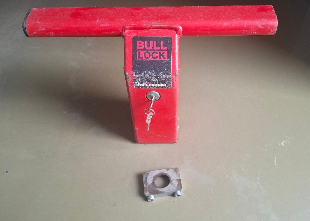 Matador Bull Lock (trekhaakbeveiliging voor achterdeuren), Ophalen, Gebruikt