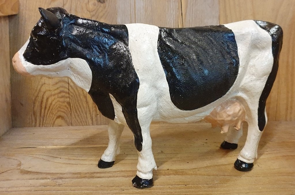 KOE / GIETIJZER / 20 cm hoog, Ophalen of Verzenden, Nieuw, Boerderijdier, Beeldje of Figuurtje