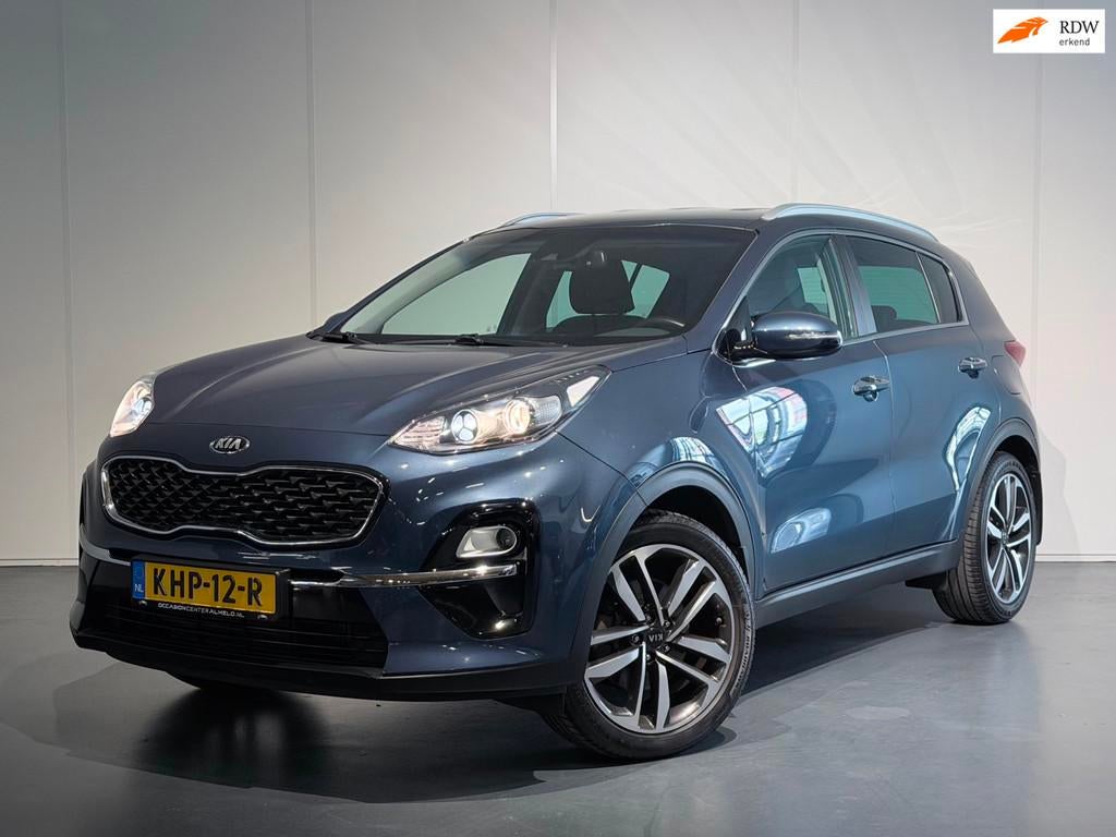 Kia Sportage 1.6 T-GDI DynamicLine /Clima/Cruise/LED/Camera/, Gebruikt, 4 cilinders, Blauw, Verwarming stoelen achter