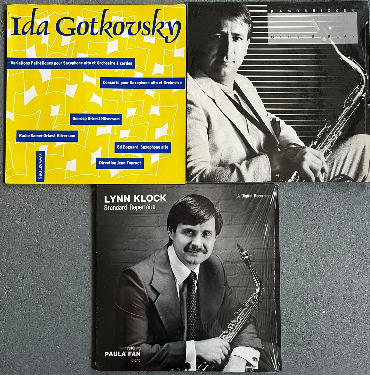 3lp klassiek elpee vinyl Saxofoon concert Gotkovsky ea, Ophalen, Overige typen, Zo goed als nieuw, 12 inch