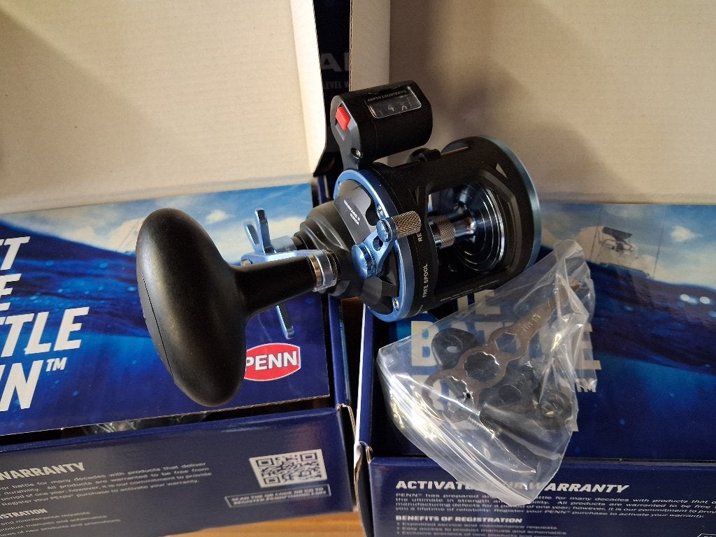 Penn Warfare II Reels (WARII15LWLCLH) Linkshandig, Watersport en Boten, Tinstraat, Molen, Nieuw, Ophalen of Verzenden