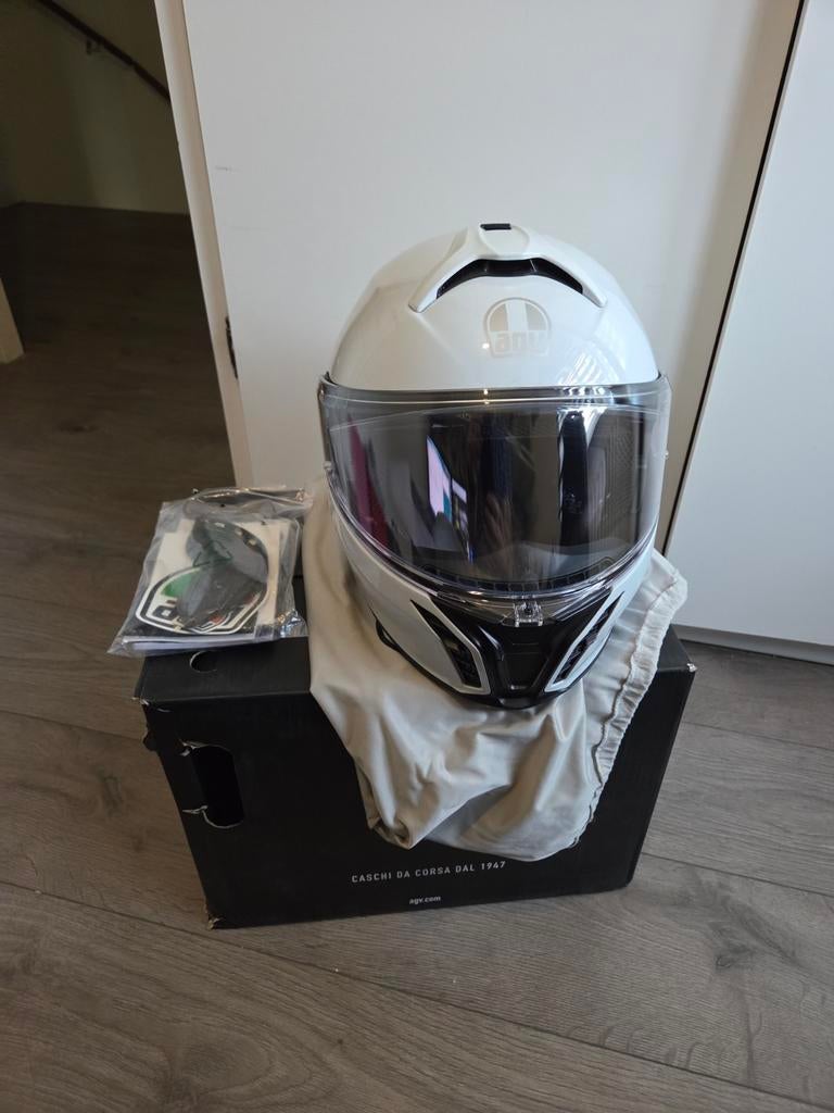 Systeemhelm AGV Tourmodular, Motoren, Kleding | Motorhelmen, Systeemhelm, XL, AGV, Tweedehands, Ophalen of Verzenden