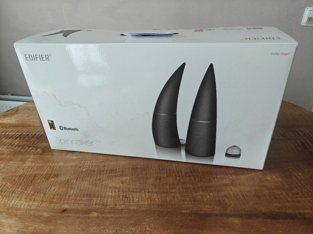 Te koop; Edifier Spinnaker E30 speakers, Zo goed als nieuw, Minder dan 60 watt, Front, Rear of Stereo speakers, Ophalen