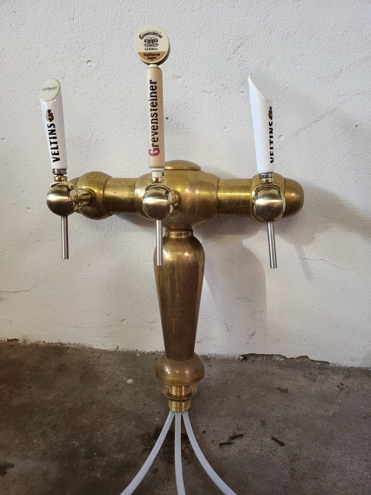 BIERTAP MET 3 KRANEN+      BIERTAP MET 2 KRANEN, Witgoed en Apparatuur, Thuistaps, Ophalen of Verzenden, Gebruikt