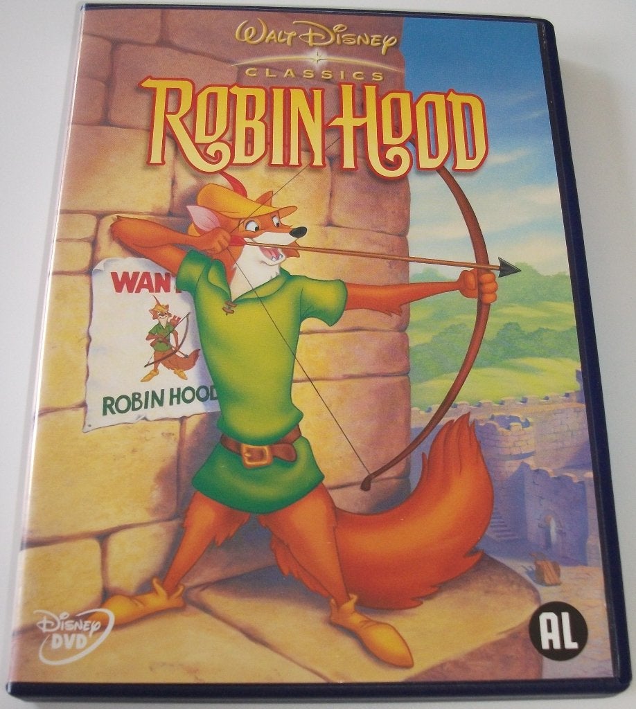 Dvd *** ROBIN HOOD *** Walt Disney, Avontuur, Alle leeftijden, Nederlands, Ophalen of Verzenden