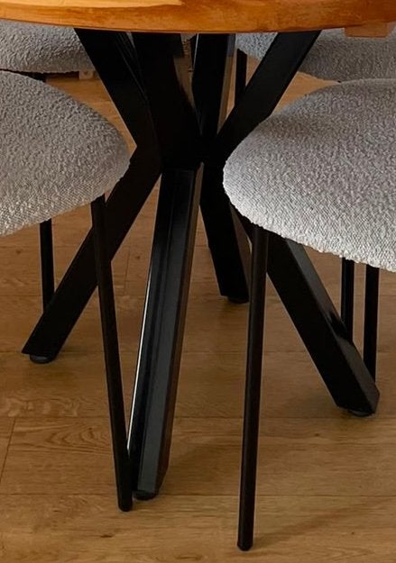 Tafelpoot, Ophalen, Gebruikt, Rond, 50 tot 100 cm