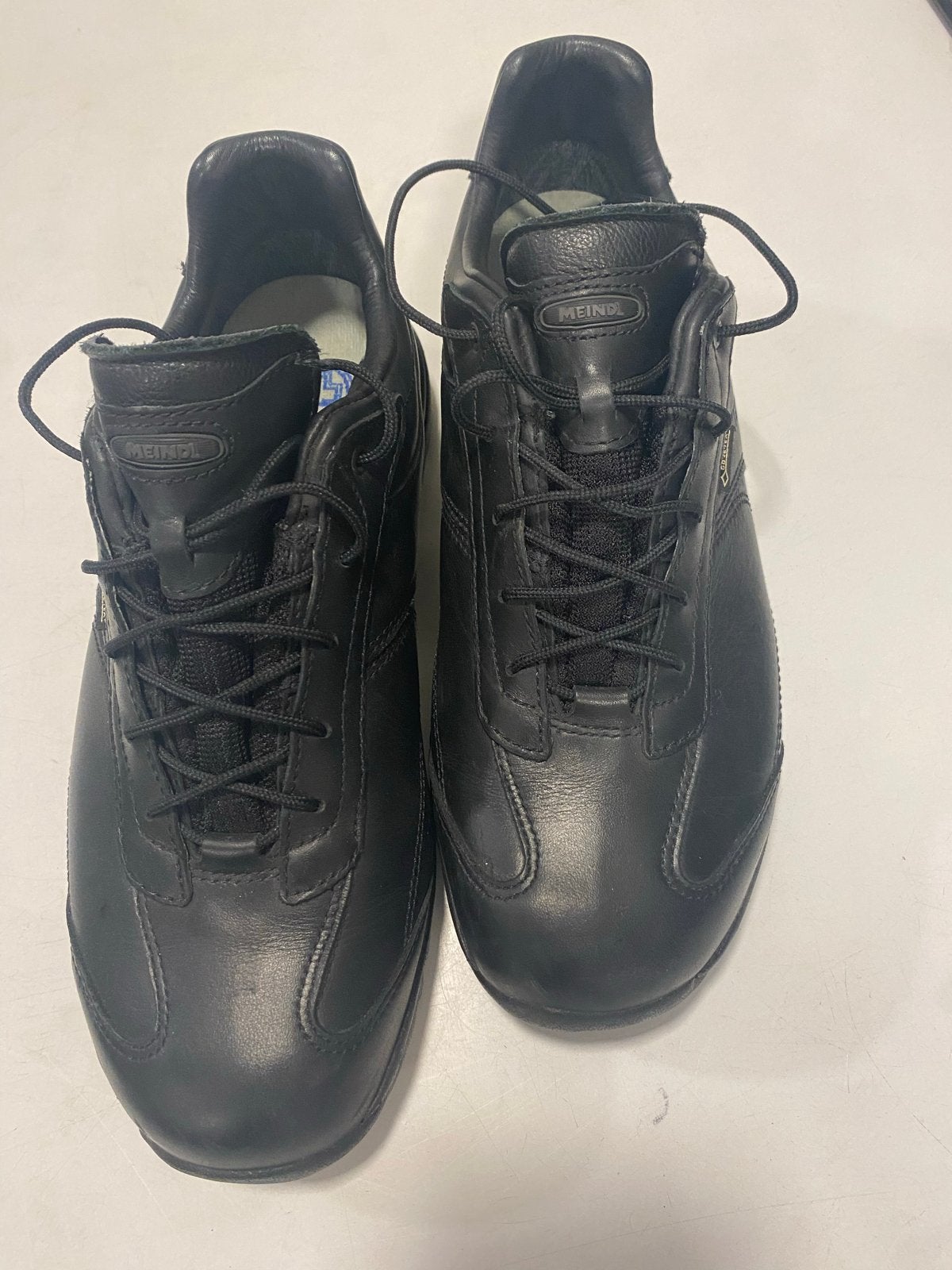 Meindl Leren Gore-Tex Wandelschoenen Maat 42, Zwart, Ophalen of Verzenden, Zo goed als nieuw, Wandelschoenen of Bergschoenen