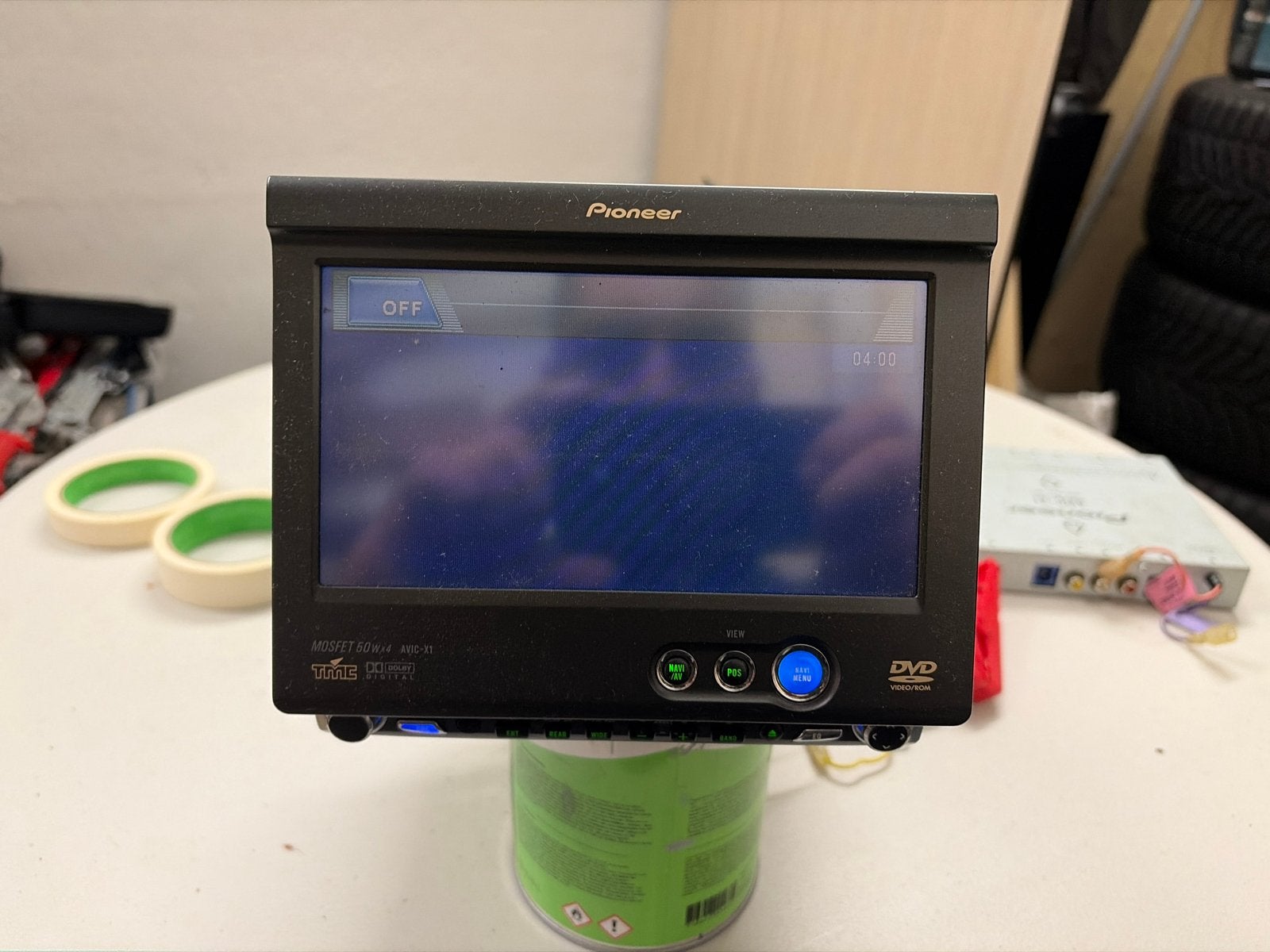 Pioneer AVIC-X1 Autoradio met Navigatie en DVD, Ophalen of Verzenden, Gebruikt