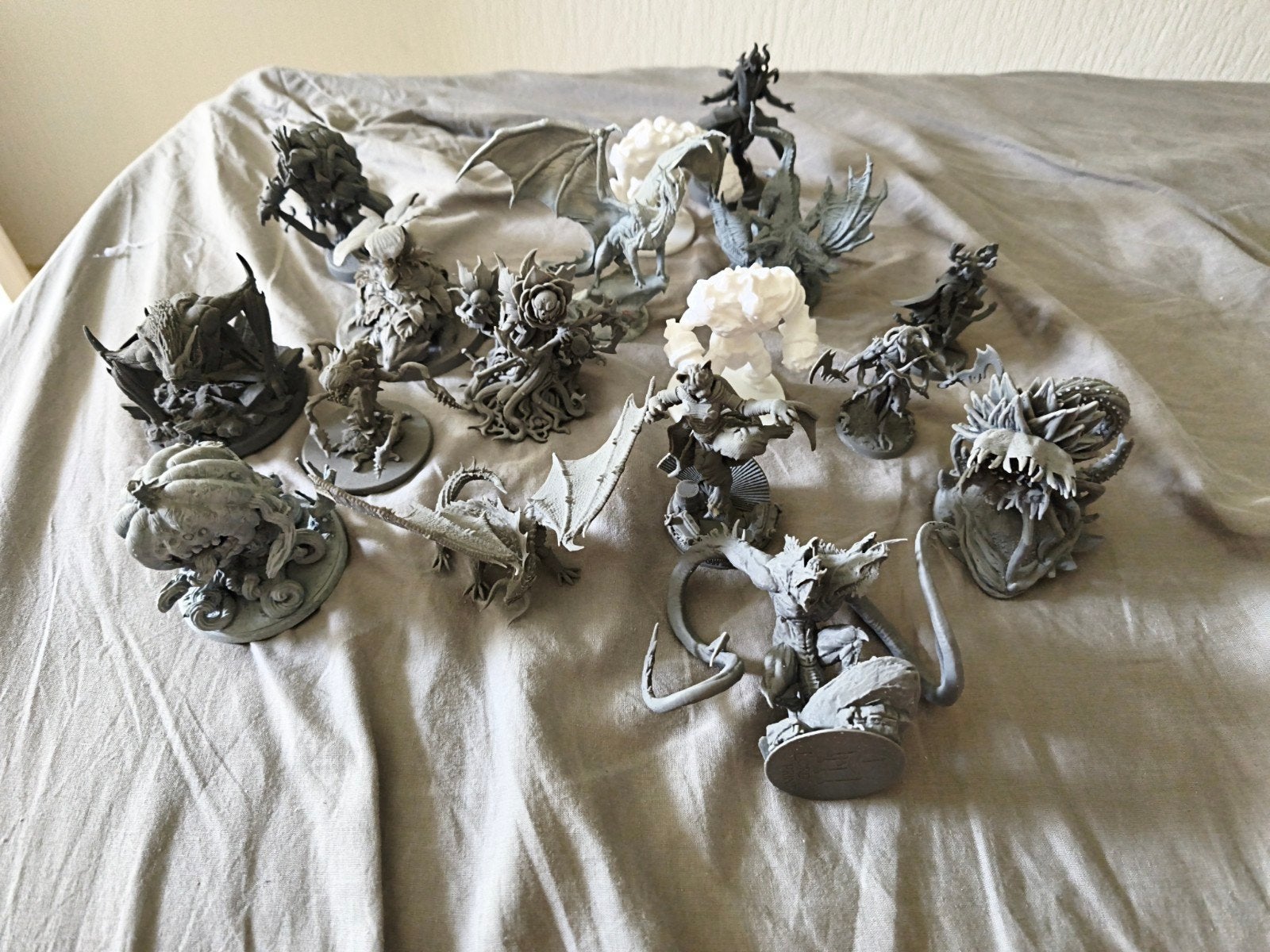 Diverse 3D-geprinte fantasy miniaturen set, Ophalen of Verzenden, Zo goed als nieuw