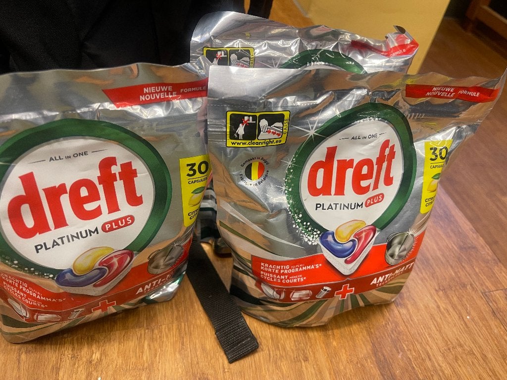 Dreft Platinum Plus 3 Pakken-30 Stuks, Verzenden