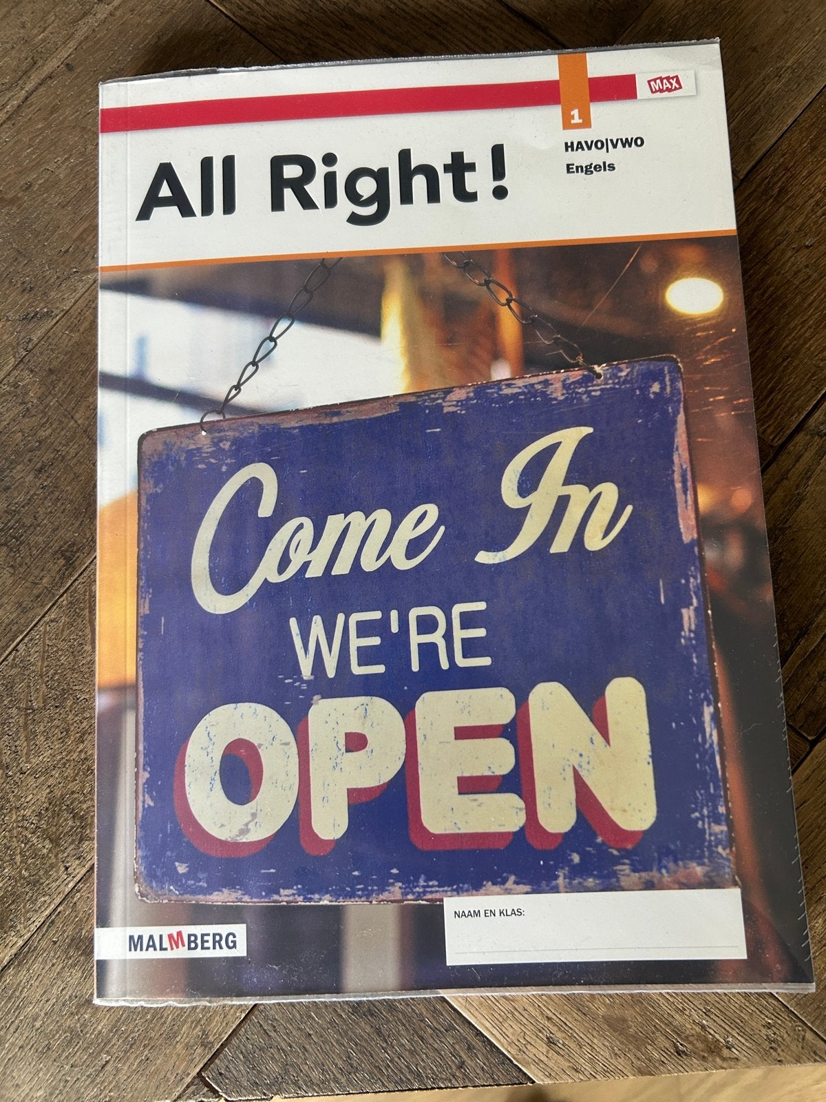 All Right! Engels HAVO/VWO leerboek, Boeken, Ophalen of Verzenden, Zo goed als nieuw, HAVO, Engels