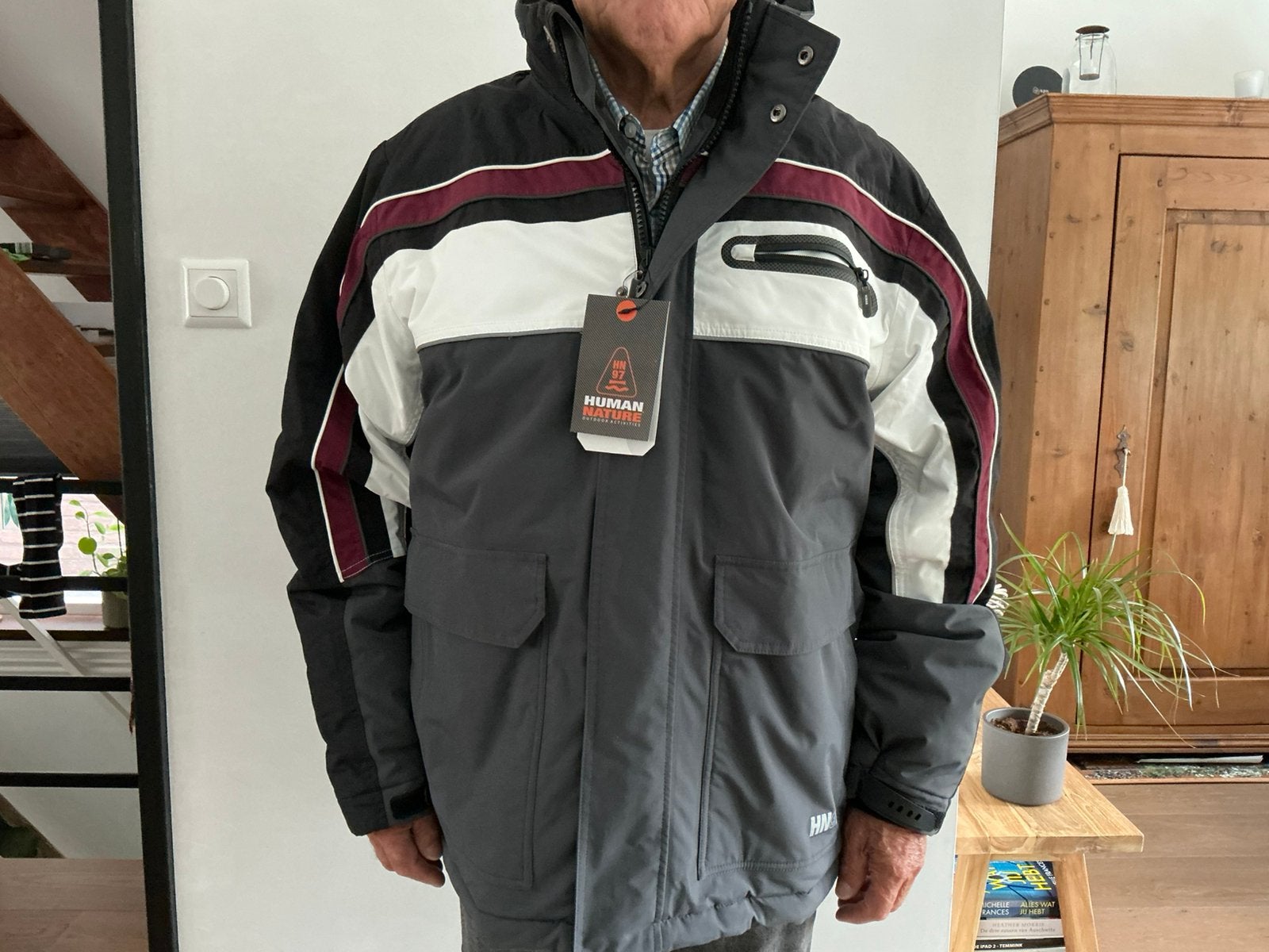 Ski jas voor heren., Kleding | Heren, Jassen | Winter, Nieuw, Maat 52/54 (L), Meerkleurig, Ophalen of Verzenden