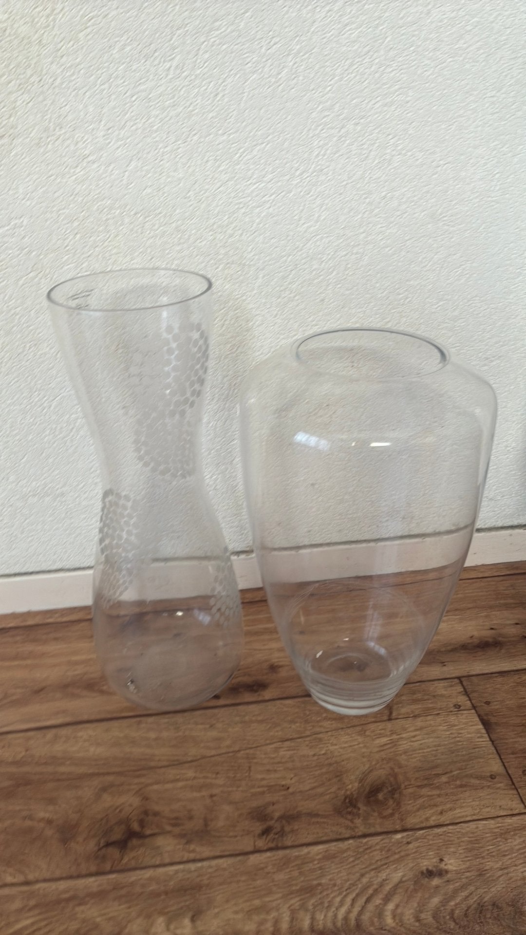Twee hoge vazen (40 - 45 cm), Ophalen, Gebruikt