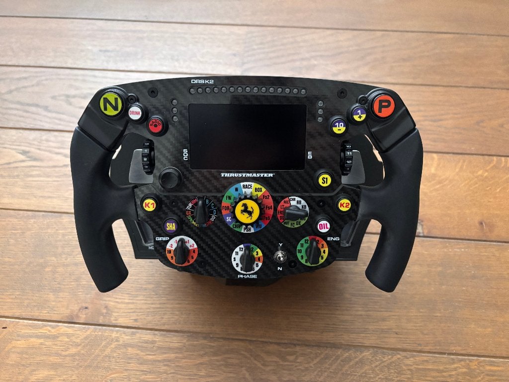 Thrustmaster F1 Simrace Set voor PC (stuur, pedalen en base), Ophalen, Zo goed als nieuw, Thustmaster