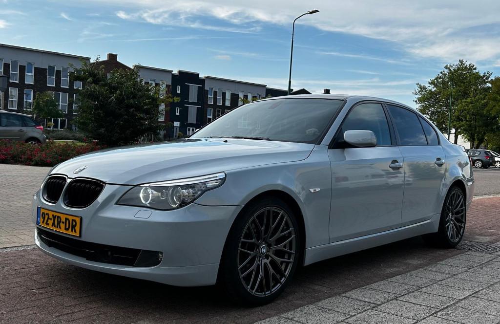 BMW 550i - E60 - AUT 2007 - Orig. NL - Goed onderhouden, Automaat, Achterwielaandrijving, 8 cilinders, 4799 cc